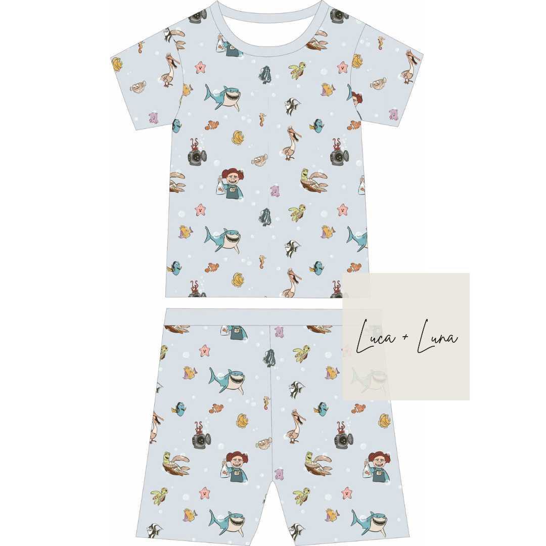 Clown Fish Bamboo Pjs