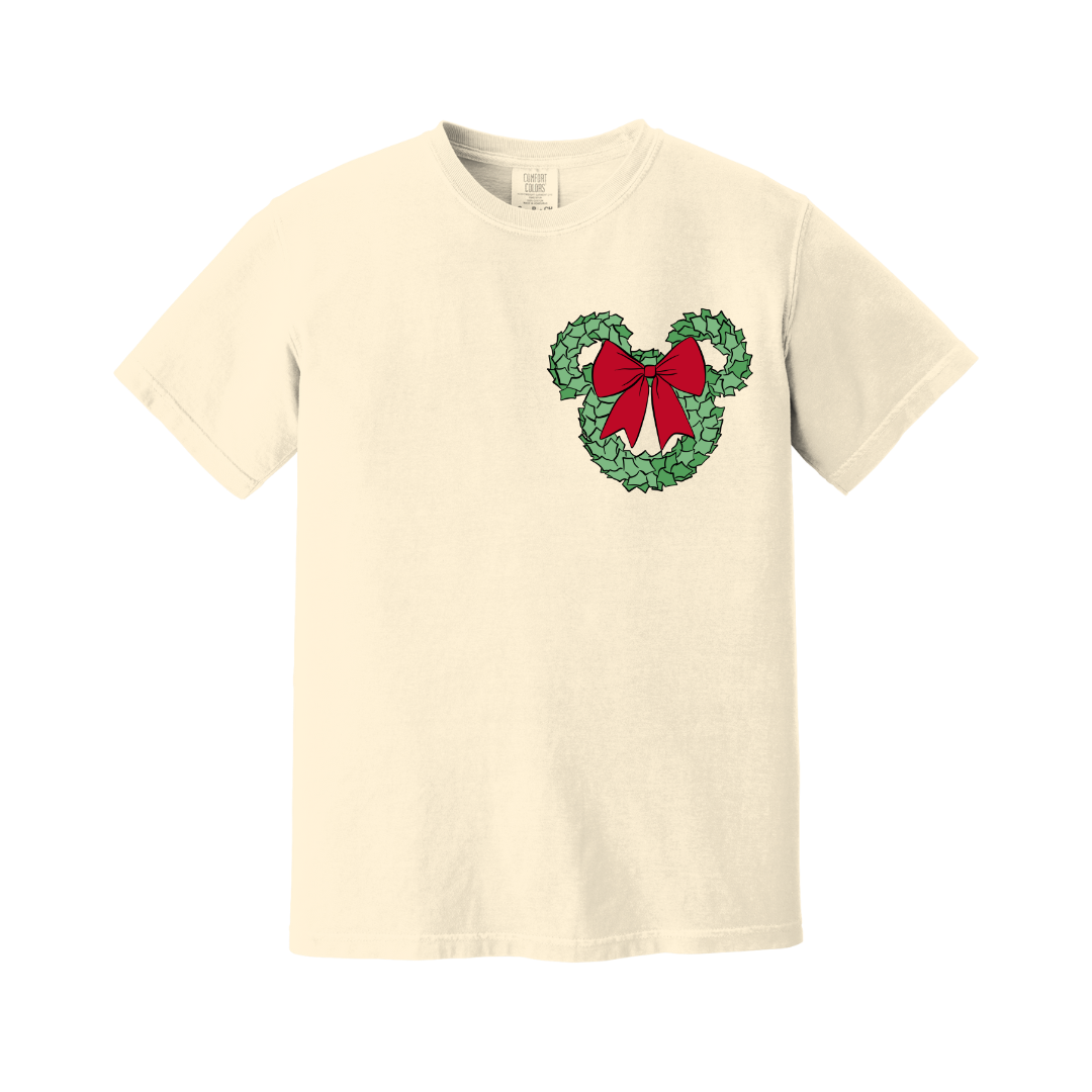 Christmas Wreath Tee