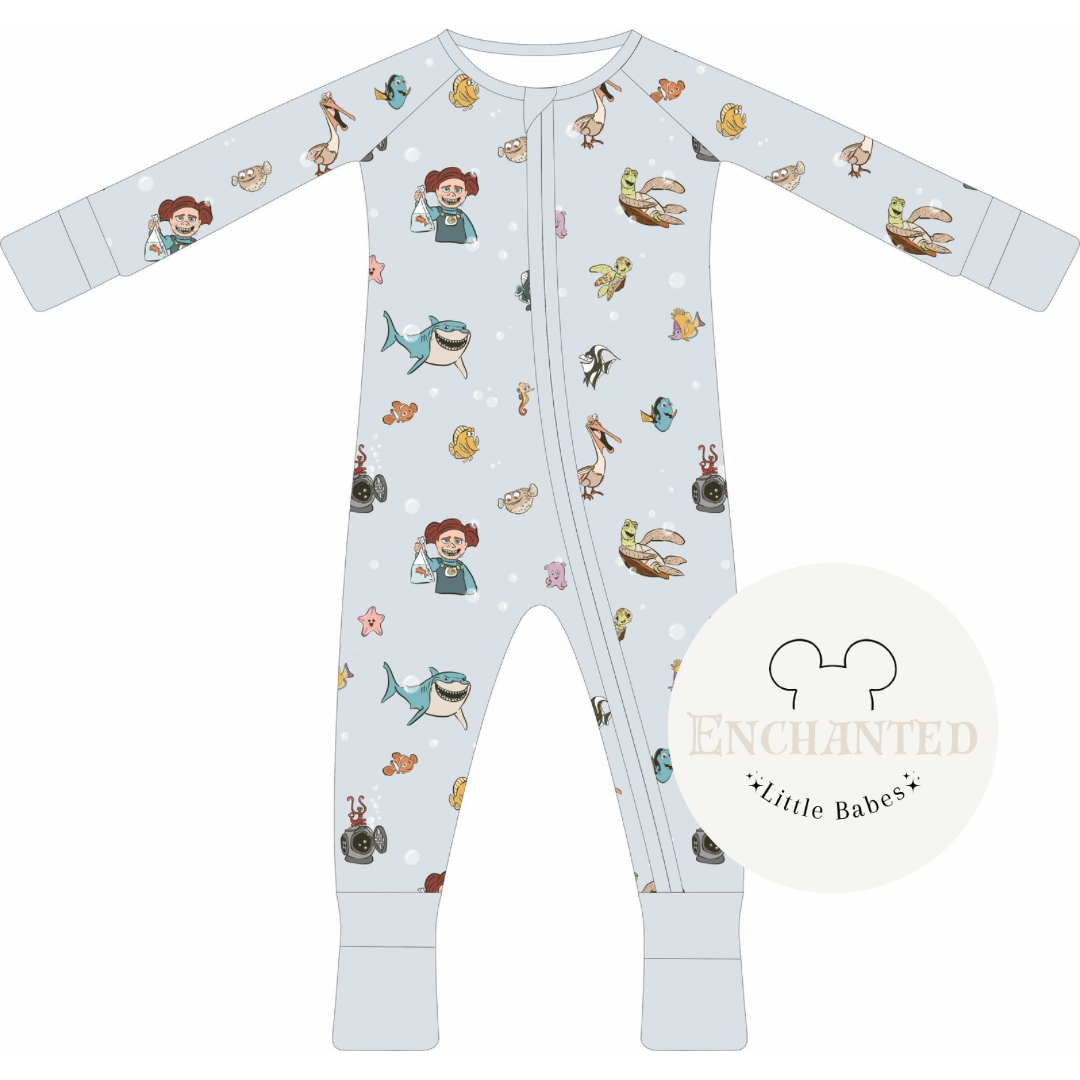 Clown Fish Bamboo Pjs