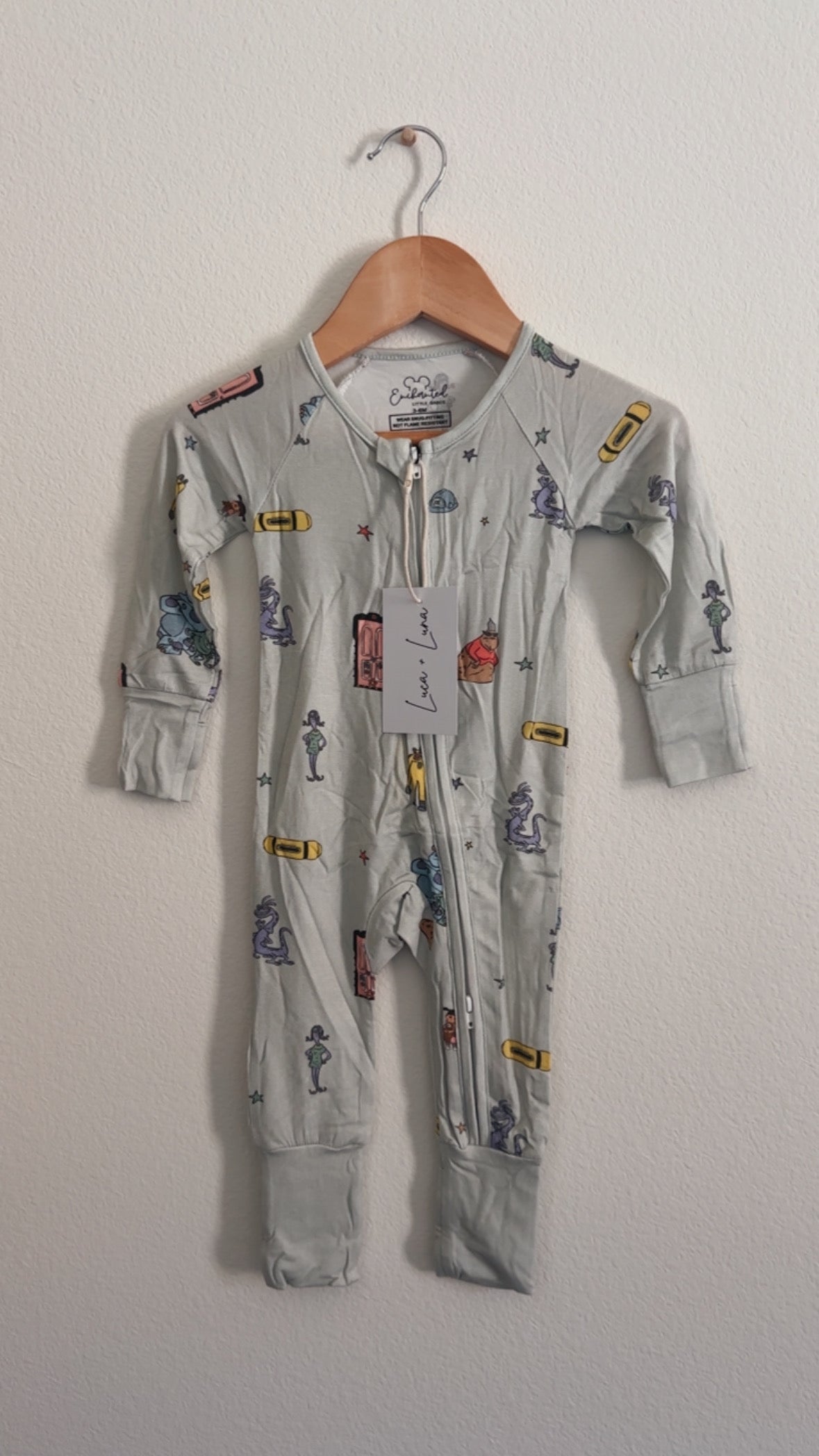 Monsters Bamboo Pjs